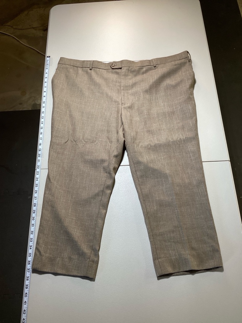 Giorgio Fiorelli Men's Light Brown Dress Pants